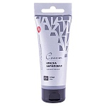 Краска акриловая " Сонет " 120мл туба серая, европодвес