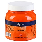 Краска акриловая " Ладога " 220мл оранжевая