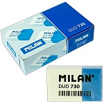 Ластик " Milan " Nata Duo пластиковый, комбинированный, 39*24*10мм