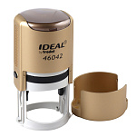 Оснастка для печати " Trodat " Ideal d=42мм корпус матовое золото