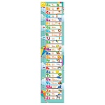 Ростомер " Мир открыток " 0-23 Английский алфавит, 990x225мм