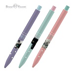 Ручка шариковая автоматическая " Bruno Visconti " FunClick Kitty life, синяя 0,7мм, толщина письма 0,5мм, пластиковый корпус, покрытие soft-touch, цвет корпуса - ассорти с рисунком, пластиковый клип, пластиковый тубус