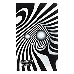 Записная книжка А5 56л " Альфа-Тренд " Абстракция 4, линия, на скобе, обложка - мелованный картон, софт-тач ламинация, выборочный УФ-лак, 130*210мм