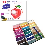 Пластилин " Я- Художник! " 24цв 480г со стеком, картонная упаковка