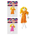 Декоративный элемент " Куколка с бабочкой 3D " 35*65мм, 1шт в упаковке, европодвес