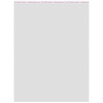 Пакет с клеевым клапаном 25*33см 25мкм, размер клеевого клапана 4см, 100шт в упаковке