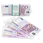 Шуточные деньги " Миленд " 9-50 500 евро