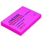 Блок самоклеящийся (стикеры) 51*76мм 100л неон, малиновый " deVente "