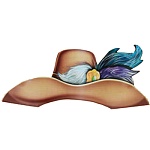 Шляпа картонная " Империя поздравлений " 970 Мушкетер