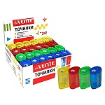 Точилка " deVente " 1 отверстие с контейнером