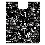 Пакет ПЭ " Миленд " с вырубной ручкой ПВД, 38*46см 30мкм Париж винтаж