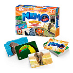 Игра настольная " Русский стиль " Мемо Удивительные животные, состав: 52 карточки, инструкция, картонная упаковка, 16*11,5*2,5см