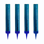 Фонтан для торта " Веселуха " Фонтан. Голубое пламя 10см, 30секунд, 4шт, высота вылета искр 35-50см