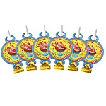 Набор язычков - гудков " Империя поздравлений " 270 Вкусный праздник, без отделки, 6 шт