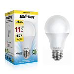 Лампа светодиодная " Smartbay " A60, 11Вт Е27, теплый белый, груша, картонная упаковка