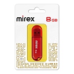 Флеш-диск " Mirex " 8GB Candy красный USB 2.0