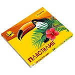 Пластилин " Лео " Ярко 12цв 240г со стеком, картонная упаковка