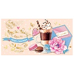 Конверт для денег " Мир открыток " 2-17 Пусть всегда будет море счастья и улыбок! 165*85мм, фольга