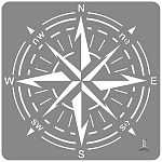 Трафарет " Luxart " 40*40см Template Роза ветров пластик, толщина 1,5-2мм