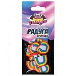 Наполнитель для слайма " Волшебный мир " фимо Радуга крупная, увеличенный размер фигурок яркой радуги позволяет использовать их в качестве шармиков для украшения слаймов сверху