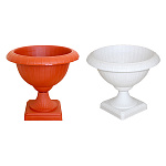 Вазон " Милих " №2, 9л, h=330мм, d=365мм, пластик, ассорти (без возможности выбора цвета)