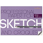 Альбом А4 40л " Bruno Visconti " Для набросков, без линовки, обложка - мелованный картон, склейка, белый блок, плотность 90г/м2