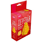 Выращивание кристаллов " Lori " Деревья. Желтая ёлочка, в наборе: раствор карбамида и поливинилового спирта с красителем, поддон для выращивания, картонная основа, инструкция, картонная упаковка, европодвес