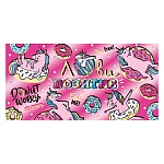 Конверт для денег " Мир открыток " 2-17 Детский- Лови позитив, Единорог, 165*85мм, фольга