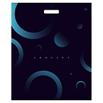 Пакет ПЭ " Миленд " с вырубной ручкой ПВД, 50*60см 100мкм Концепт БИГ