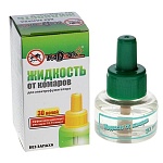 Средство от комаров " Nadzor " жидкость 30мл для электрофумигатора, без запаха, на 30 ночей, индивидуальная упаковка