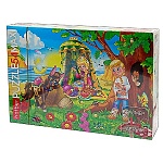 Пазлы " Hatber "  54элемена Maxi Конек-Горбунок 40*28см, картонная упаковка