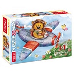 Пазлы " Hatber "  30элементов Maxi Мишка-пилот 29*21см, картонная упаковка