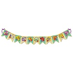 Гирлянда " Праздник " 946 Без названия- Цветы, 3м, без отделки