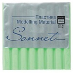 Пластика " Сонет " брус 56гр флуоресцентный зеленый