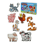 Пазлы " Рыжий кот " Макси. Домашние животные, состав набора: 7 картинок из 2-3 элементов, картонная упаковка 19,3*13,7*3,8см