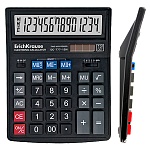 Калькулятор настольный 12 разрядов " Erich Krause " DC-777-12N, 148*198*12мм, двойное питание, черный