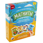 Магнит из гипса " Lori " Морской курорт в наборе: формы, гипс, краски, магнитная лента, инструкция, картонная упаковка