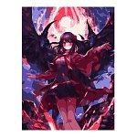 Картина по номерам " Lori " 30*40см Повелительница небес, состав набора: холст с контуром на подрамнике, краски, 3 кисти, вспомогательный лист, акриловый лак, крепления, инструкция, картонная упаковка, европодвес