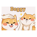 Настольное покрытие для лепки " Пчелка " 330*230мм Doggy