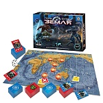 Игра настольная " Русский стиль " Поле битвы- Земля, состав: игровое поле, карточки- 100шт, жетоны- 95шт, кубик, правила, от 9лет, картонная упаковка 26,5*36,5*4,5см