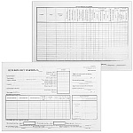 Бланк " Путевой лист трактора " А4 100л офсет