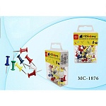 Кнопки-гвоздики " Basir " 50шт в пластиковой коробочке