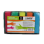 Губка для посуды " DiSeta " профильная 5шт.