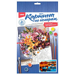 Картина по номерам " Lori " 20*28,5см Тихая гавань, состав набора: основа с контуром, краски, вспомогательный лист, кисть, акриловый лак, инструкция, картонная упаковка, европодвес