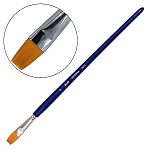 Кисть " Vista-Artista " Gallery синтетика плоская №18 длинная ручка