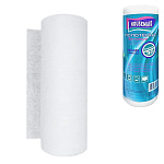 Полотенца вискозные " Housemaid " Premium 1 рулон со втулкой, 30шт, 18м, белые, вискоза, 25*40см, с перфорацией