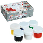 Набор акриловых красок " Луч " Матовая 6цв 20мл