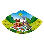 Набор колпаков " Миленд " 0-16 развернутый 16см 6шт Звери на поляне