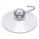 Набор для подвешивания рекламных материалов: присоска универсальная силиконовая CS30 d-30мм + металлический крючок SC-HOOK