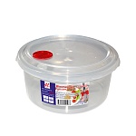 Контейнер пластиковый для СВЧ, для пищевых продуктов с клапаном, 0,8л " Милих "